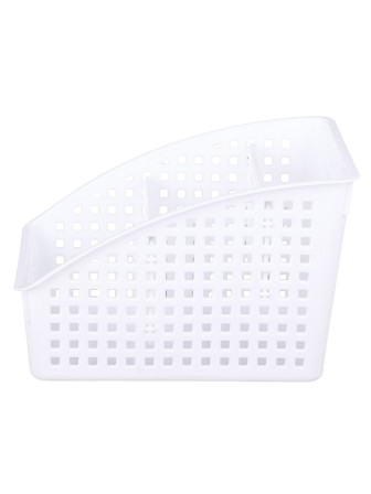 Органайзер для хранения Лофт VIOLET со съемными перегородками широкий белый