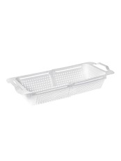 Мойка-сушка раздвижная VIOLET белая, 590106