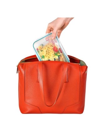 Контейнер пищевой VIOLET 0.5 л с крышкой, прозрачный