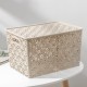 Корзинка Ромашки VIOLET 14 л с крышкой, цвет латте