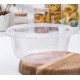 Миска с мерным делением 4 л VIOLET, цвет прозрачный