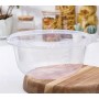 Миска с мерным делением 4 л VIOLET, цвет прозрачный