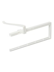 Держатель для полотенец VIOLET 260х35х107 мм, белый