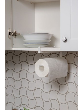 Держатель для полотенец VIOLET 260х35х107 мм, белый