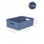 Корзинка 7.5 л Береста VIOLET, 350х245х105 мм, цвет космик