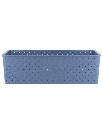 Корзинка 7.5 л Береста VIOLET, 350х245х105 мм, цвет космик