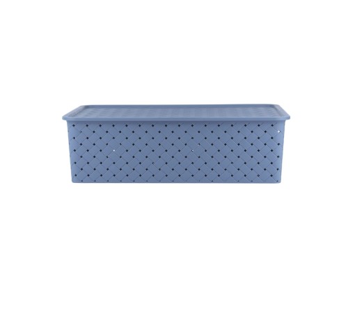 Корзинка 7.5 л Береста VIOLET с крышкой, цвет космик