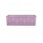 Корзинка 7.5 л Вязь VIOLET, 350х245х105 мм, цвет пепел розы