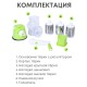 Мультислайсер овощерезка Mallony "Bellissimo", 3 насадки, на вакуумной присоске