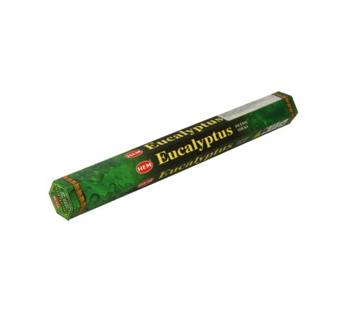 Благовония HEM Эвкалипт (Eucalyptus), ароматические палочки 20 шт.
