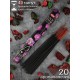 Благовония HEM Черный Мак (Black Opium), ароматические палочки 20 шт.
