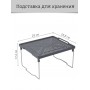 Подставка Лофт VIOLET на металлических ножках серая, 295х258 мм