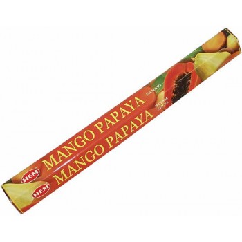 Благовония HEM Манго Папайя (Mango Papaya), аромапалочки 20 шт.