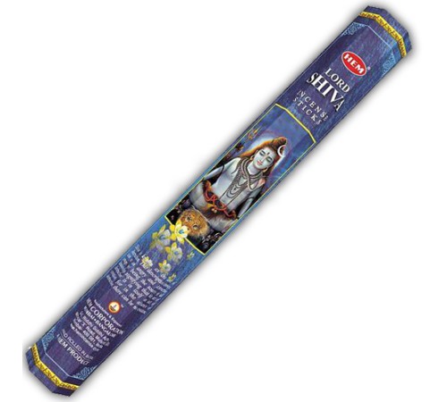 Благовония HEM Лорд Шива (Lord Shiva), аромапалочки 20 шт.