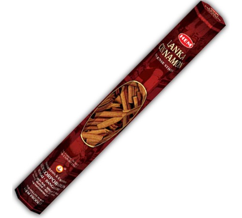 Благовония HEM Ланка Корица (Lanka Cinnamon), ароматические палочки 20 шт.