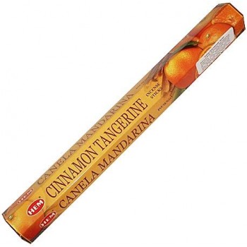 Благовония HEM Корица Мандарин (Cinnamon Tangerine), аромапалочки 20 шт.
