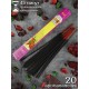 Благовония HEM Клубника (Strawberry) аромат для дома, аромапалочки 20 шт.