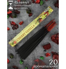 Благовония HEM Вишня Ваниль (Cherry Vanilla), аромапалочки 20 шт.