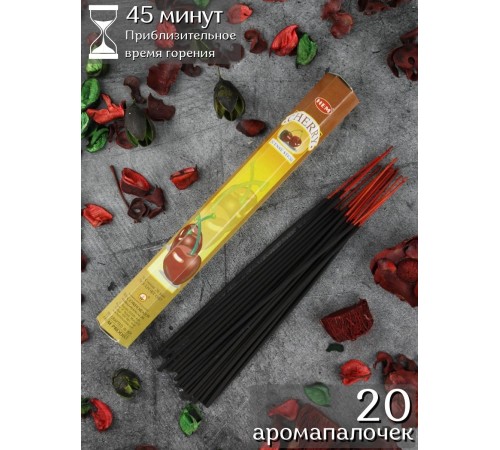 Благовония HEM Вишня (Cherry), аромапалочки 20 шт.