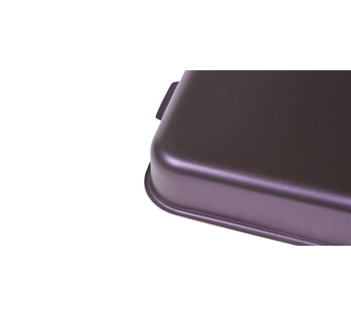 Противень 19х25 см VIOLET 3632523 с метал. крышкой, 2 ручки