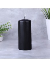 Свеча пеньковая Омский свечной 50x115 мм черная