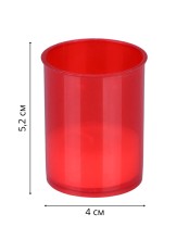 Свеча поминальная 40х52 мм в подсвечнике