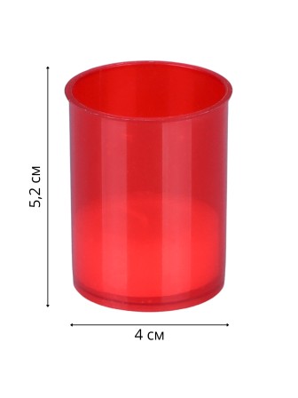 Свеча поминальная 40х52 мм в подсвечнике
