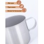 Кружка из нержавеющей стали 0,44 л Амет 