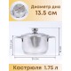 Набор посуды из нержавеющей стали Амет 6 предметов 1c1001