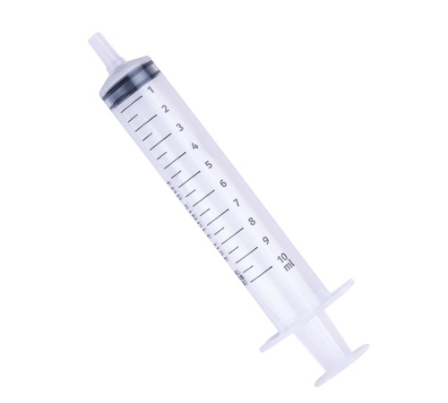 Шприц 10 мл 3-компонентный SF Medical, с надетой иглой 21G 0,8x40 мм, коробка 100 шт. 