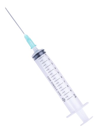 Шприц 10 мл 3-компонентный SF Medical, с надетой иглой 21G 0,8x40 мм, коробка 100 шт. 