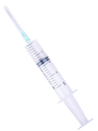 Шприц 20 мл 3-компонентный SF Medical, со снятой иглой 21G 0,8x40 мм, в коробке 50 шт.