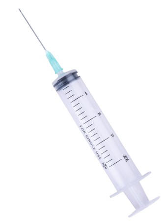 Шприц 20 мл 3-компонентный SF Medical, со снятой иглой 21G 0,8x40 мм, в коробке 50 шт.