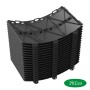 Компостер садовый Piteco 1200 л круглый, чёрный