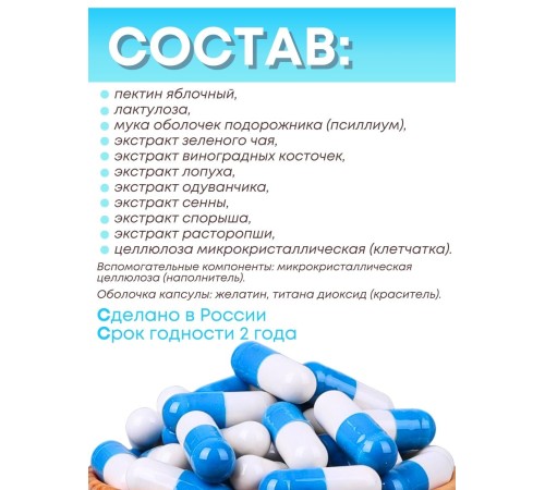 БАД DETOX №60 Алфит Плюс БАД DETOX №60 Алфит Плюс