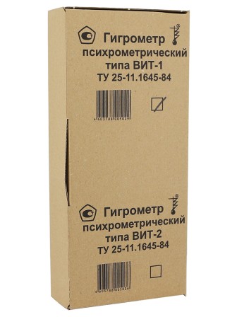 Гигрометр психрометрический Термоприбор ВИТ-1 с поверкой