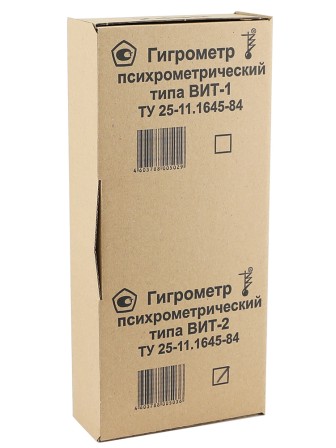 Гигрометр психрометрический Термоприбор ВИТ-2 с поверкой
