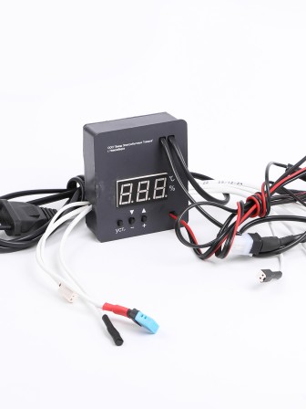 Терморегулятор для инкубаторов Несушка арт. 45вг (220В/12В, цифр. автомат с вентиляцией с гигрометром, к инкубаторам № 45вг, 46вг, 63вг, 64вг)