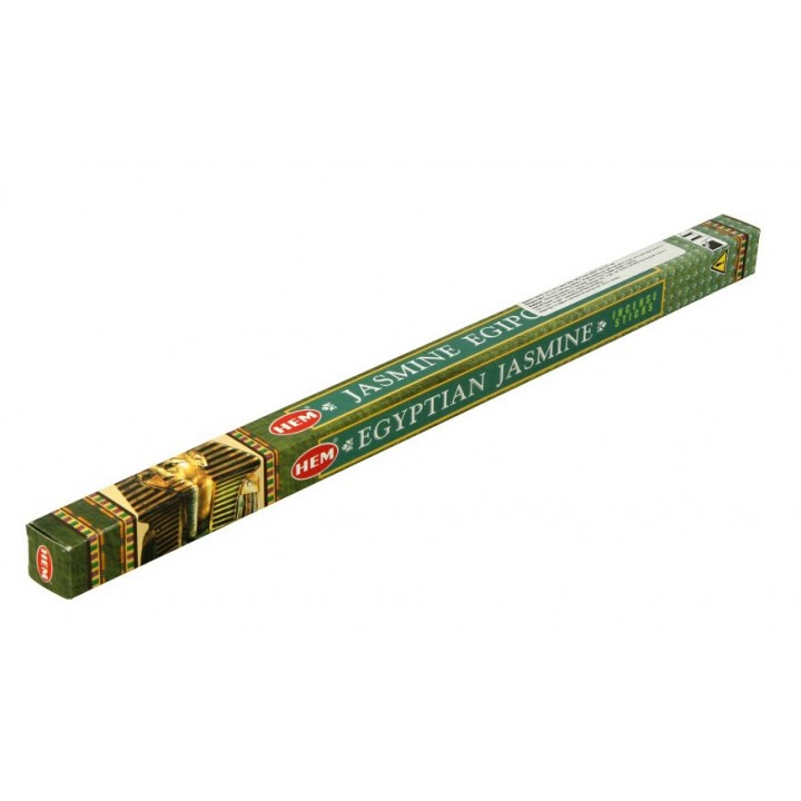 Благовония HEM Египетский Жасмин (Egyptian Jasmine) аромапалочки, упаковка четырехгранник