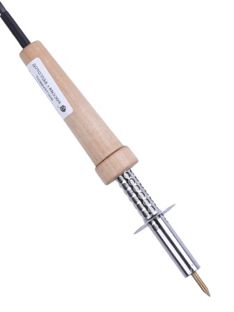 Паяльник для страз, кожи, ленты с насадками Энис-В 40 Вт/220 В ручка дерево