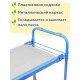 Садовая скамейка-перевертыш Ника складная СК Г (голубой каркас)