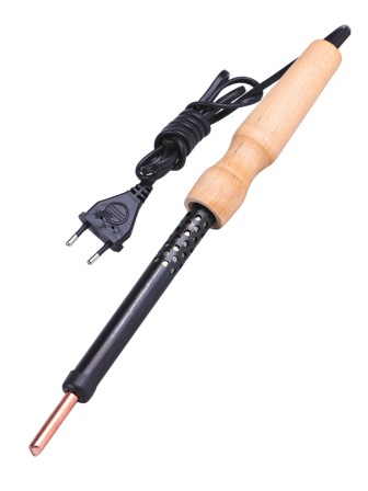 Паяльник электрический ЭПЦН 100 Вт / 220В деревянная ручка, Белгород 3723