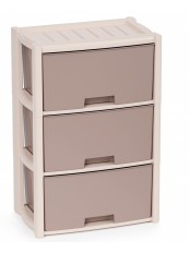 Комод Колорит, 3 секции, бежевый, М7833