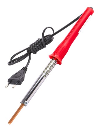 Паяльник электрический 65 Вт ЭПСН 65/230 в нержавеющем корпусе, с пластиковой ручкой (Белгород) 3743