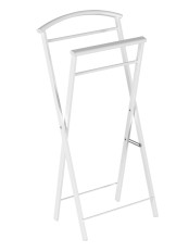 Вешалка костюмная "Контур" ЗМИ, цвет белое серебро