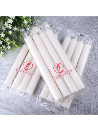 Свечи хозяйственные 4 шт. Омский свечной длинные 24.5 см, набор 3 упаковки