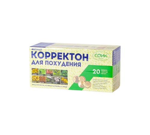 Чай для похудения Соик "Корректон" 20 пакетиков х 2 упаковки