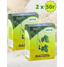 Фасоль створки "Авита" 50 г x 2 шт. при сахарном диабете, для лечения гипертонии, ревматизма