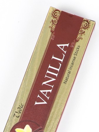 Благовония Vedic  прямоугольник Vanilla Ваниль, 3 упаковки по 15 грамм