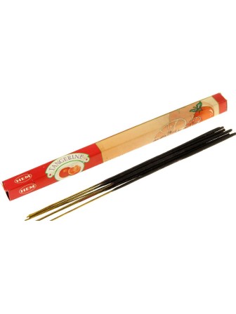 Благовония HEM Мандарин (Tangerine) аромапалочки, упаковка четырехгранник